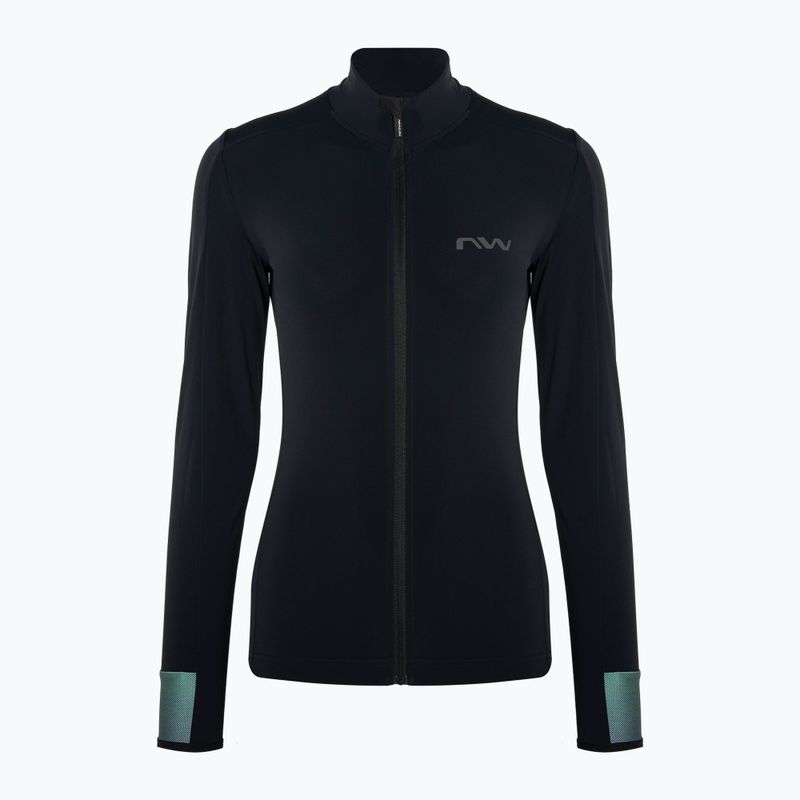 Women's Northwave Fahrenheit Jersey cycling sweatshirt black 89211092_10