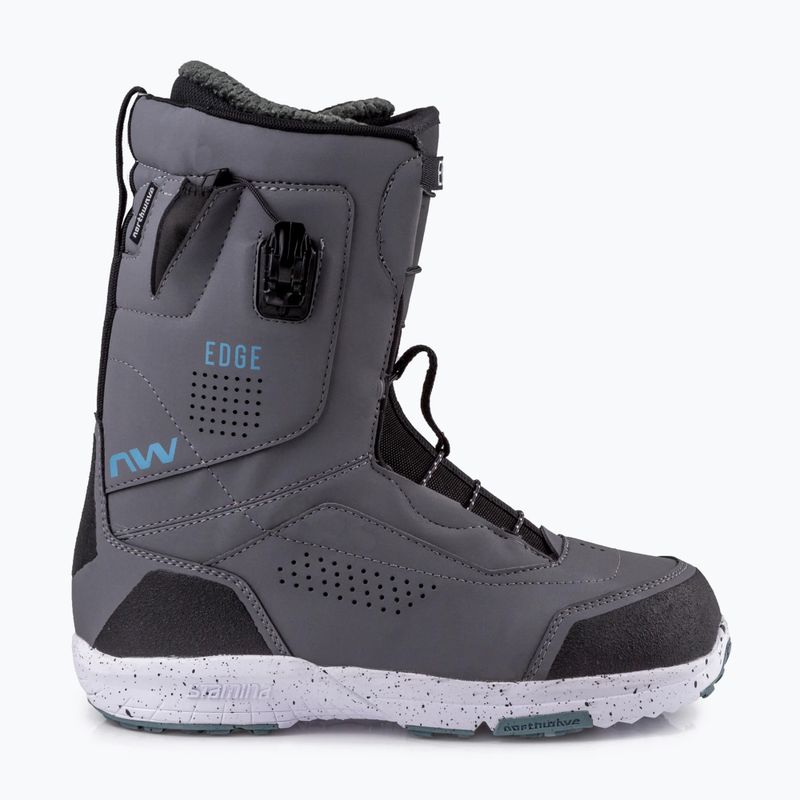 Men's snowboard boots Northwave Edge SLS grey 70220702 13