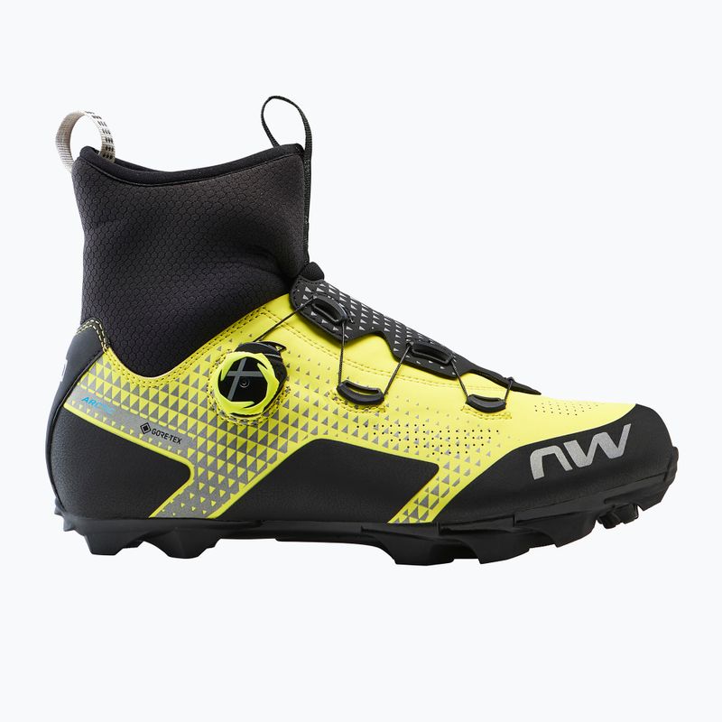 Men's MTB cycling shoes Northwave CeLSius XC ARC. GTX yellow 80204037 10