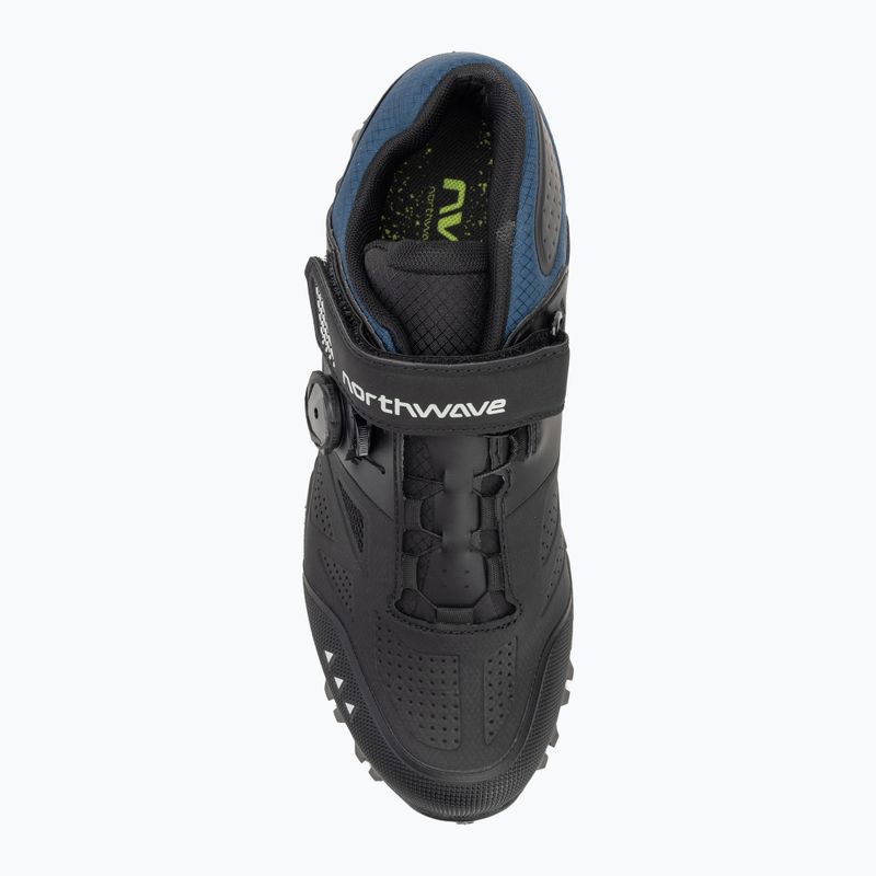Men's MTB cycling shoes Northwave Enduro Mid 2 black/deep blue 5