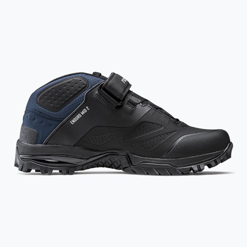 Men's MTB cycling shoes Northwave Enduro Mid 2 black/deep blue 2