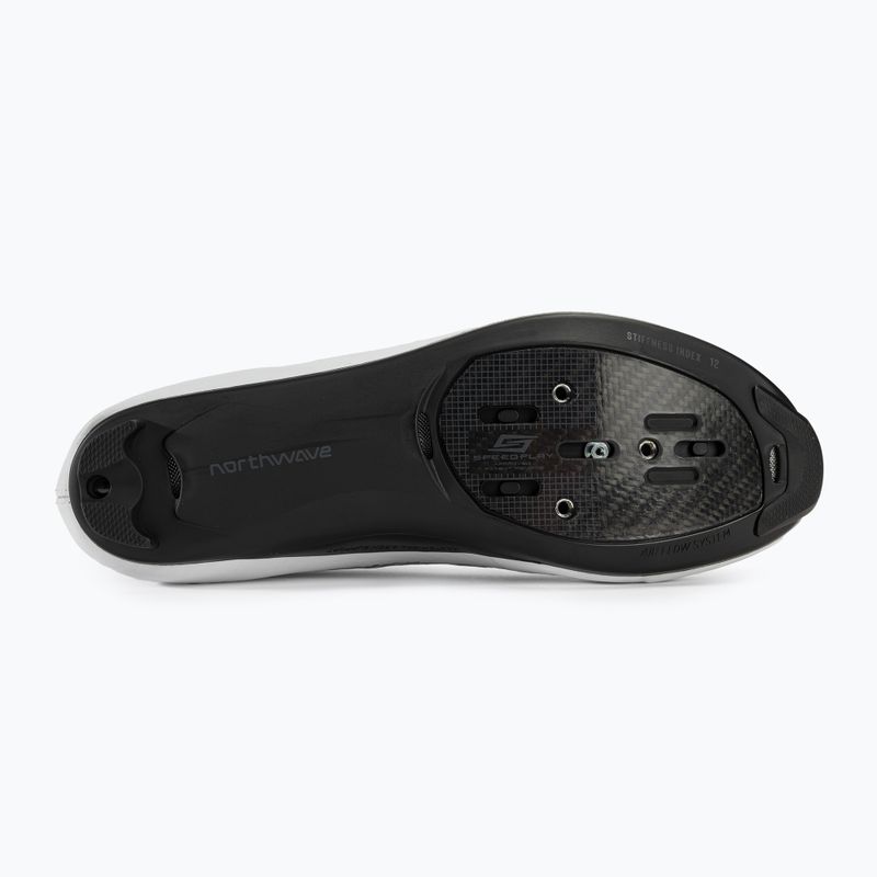 Northwave Mistral Plus men's road shoes white/black 4