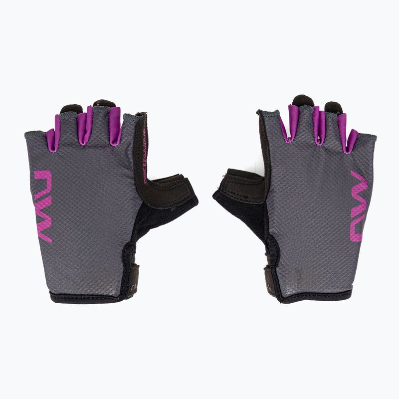 Women's cycling gloves Northwave Active grey-pink C89202326 3