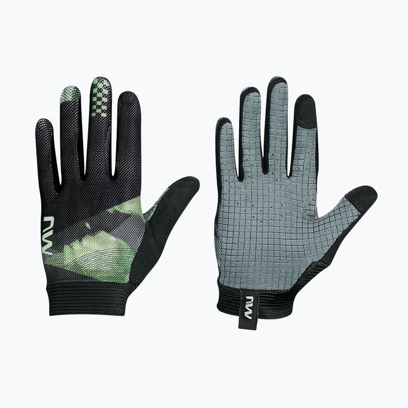 Women's cycling gloves Northwave Air LF black-green C89202330 5