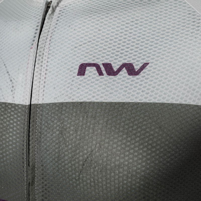 Northwave Blade Air men's cycling jersey grey/purple 89221014 3