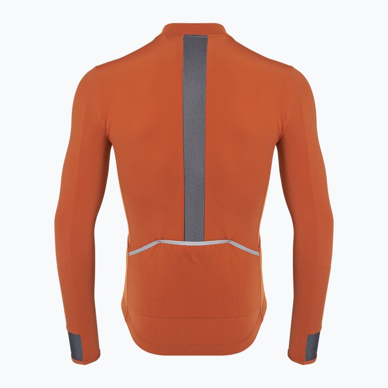 Northwave men's cycling sweatshirt Fahrenheit Jersey cinnamon 2