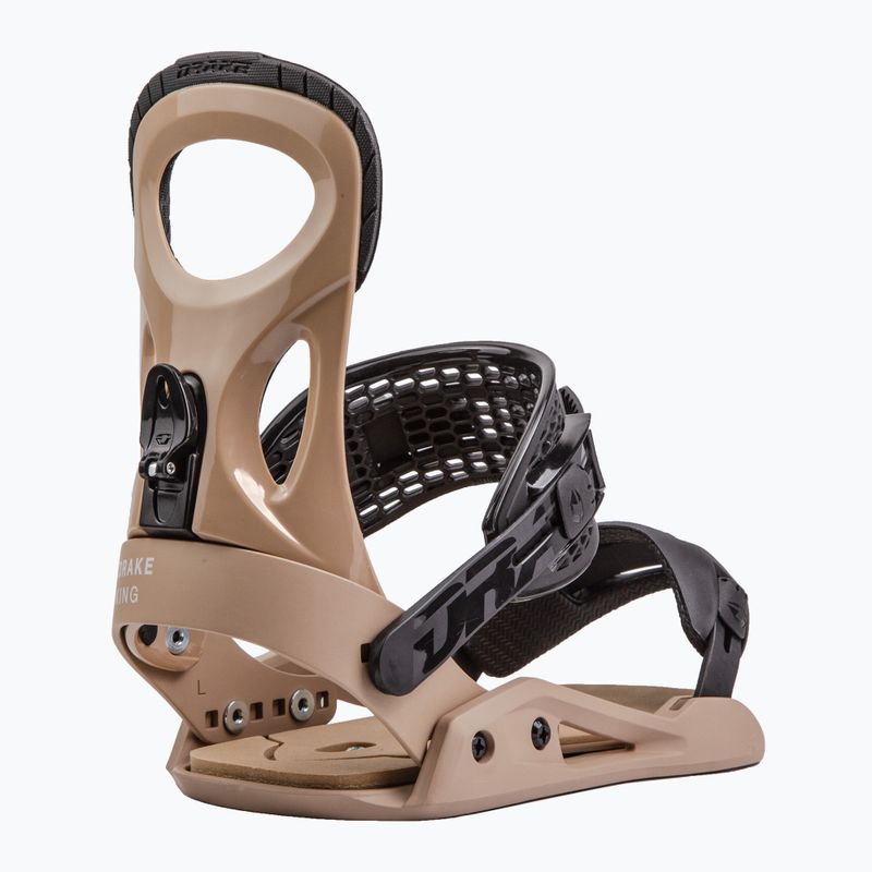 Men's Drake King sand/black snowboard bindings 3