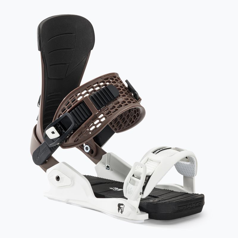 Men's Drake Fifty Rtb snowboard bindings chocolate/white