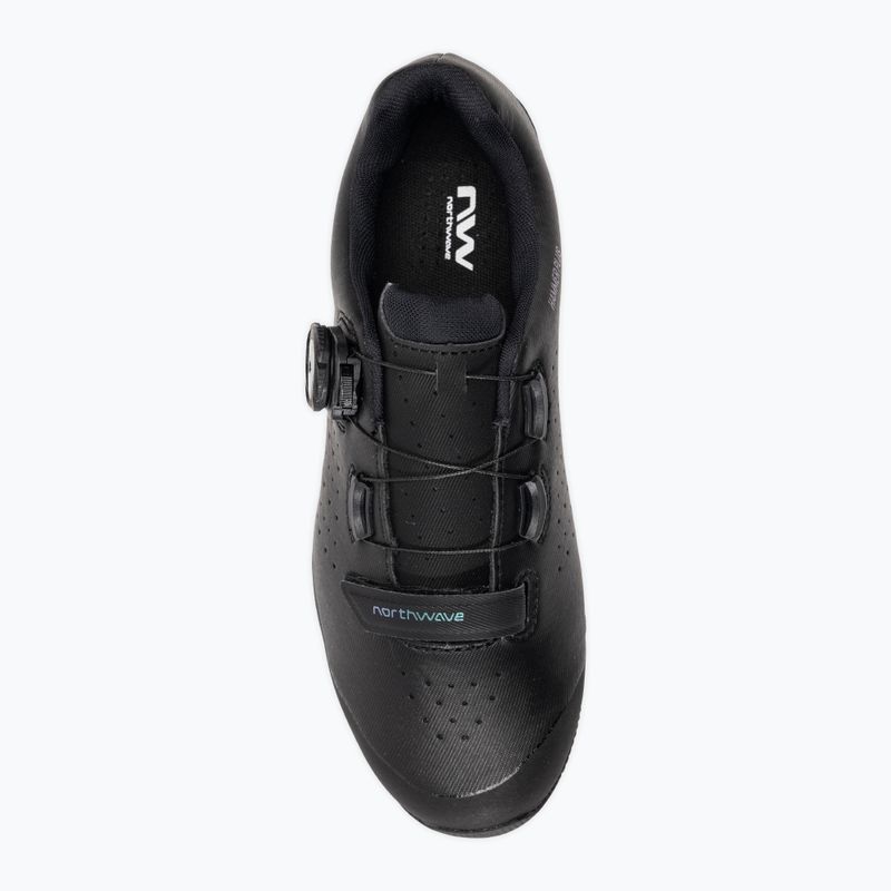 Women's MTB cycling shoes Northwave Hammer Plus black/iridescent 5