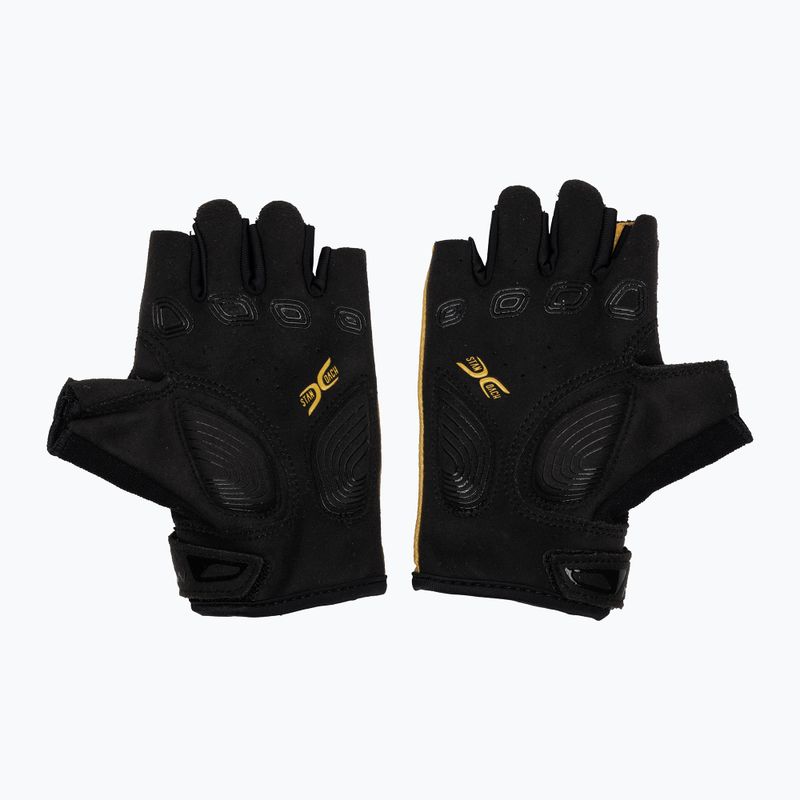 Men's Northwave Active Short Finger cycling gloves ochre 2