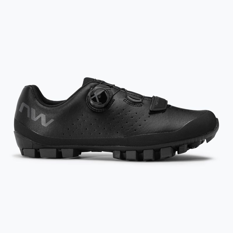 Men's MTB cycling shoes Northwave Hammer Plus black/dark grey 2