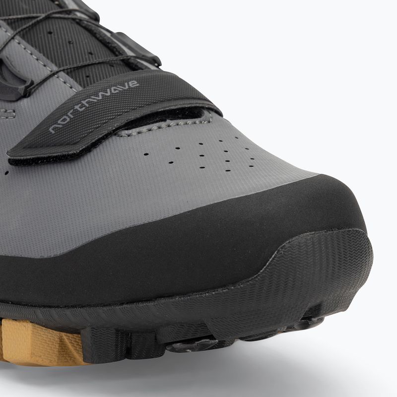 Men's MTB cycling shoes Northwave Hammer Plus dark grey/honey 7