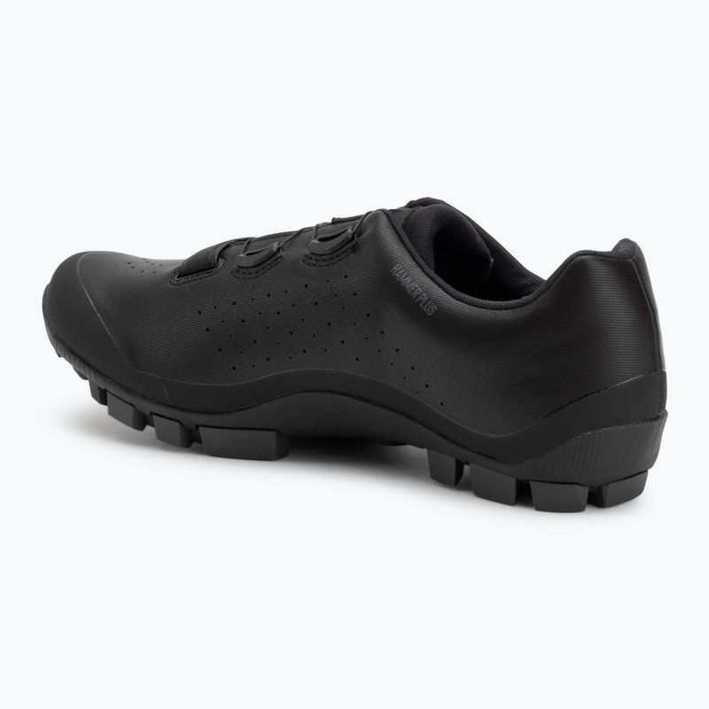 Men's MTB cycling shoes Northwave Hammer Plus Wide black/dark grey 3