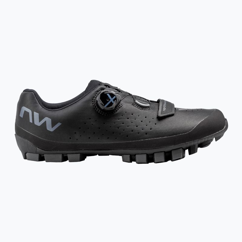 Men's MTB cycling shoes Northwave Hammer Plus Wide black/dark grey