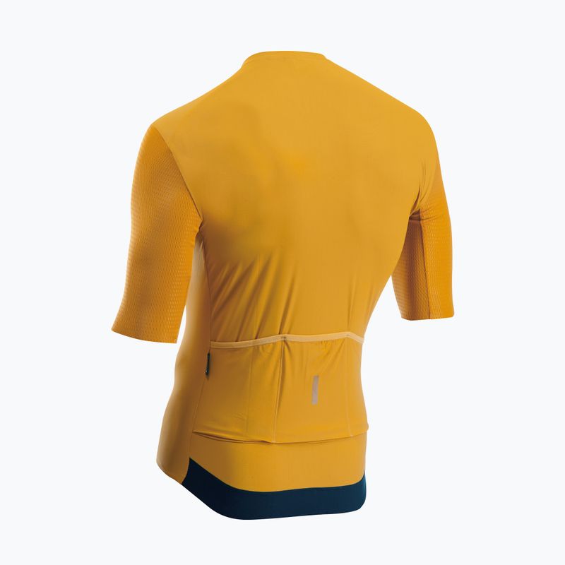 Men's Northwave Extreme 2 ochre cycling jersey 2