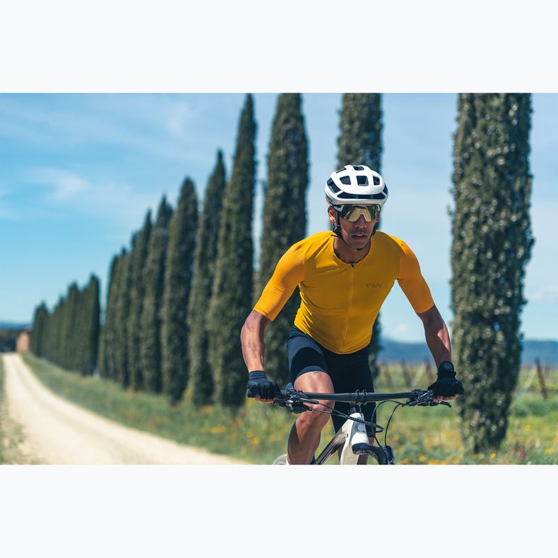 Men's Northwave Extreme 2 ochre cycling jersey 5