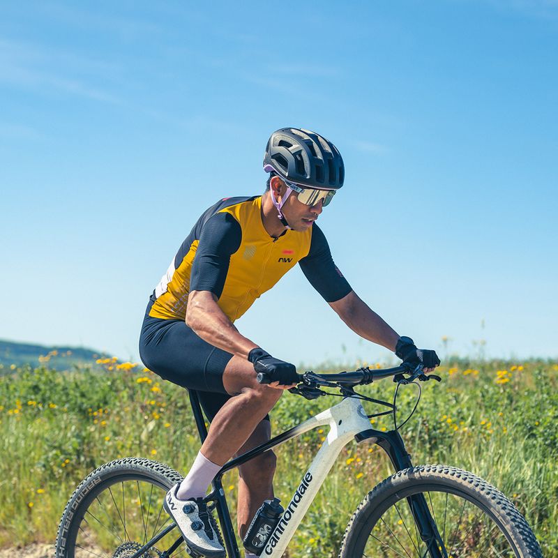 Men's Northwave Extreme Evo ochre/black cycling jersey 5