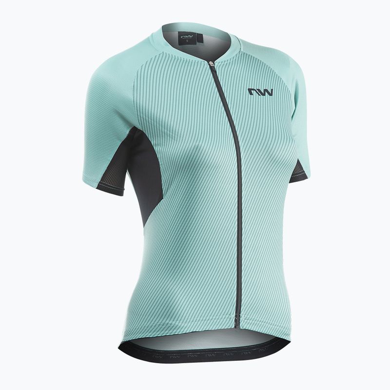 Women's Northwave Force Evo blue surf cycling jersey