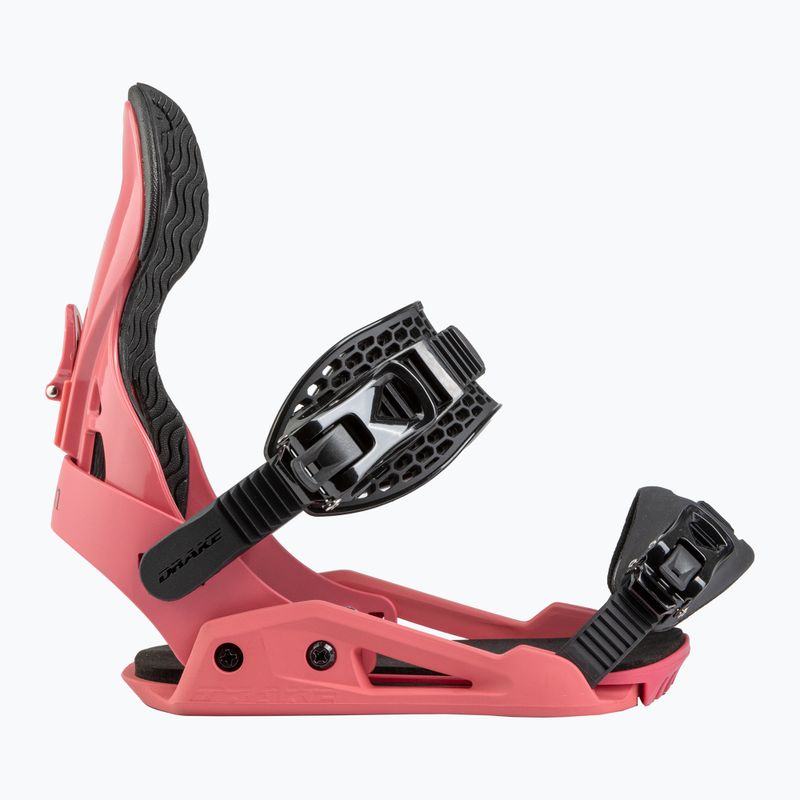 Women's Snowboard Bindings Drake Queen dark pink/black 2