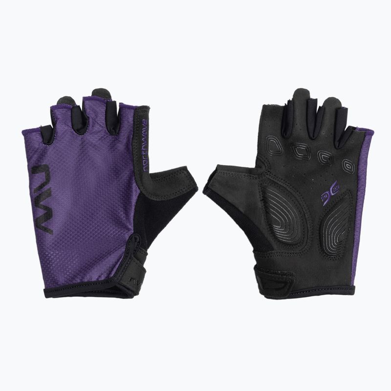 Women's cycling gloves Northwave Active Short Finger dark purple