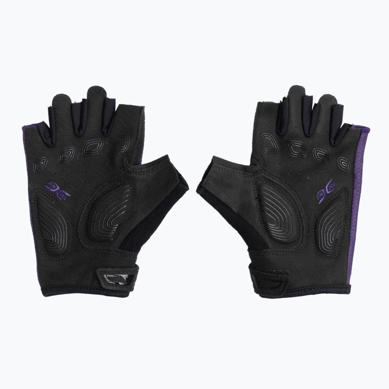 Women's cycling gloves Northwave Active Short Finger dark purple 3