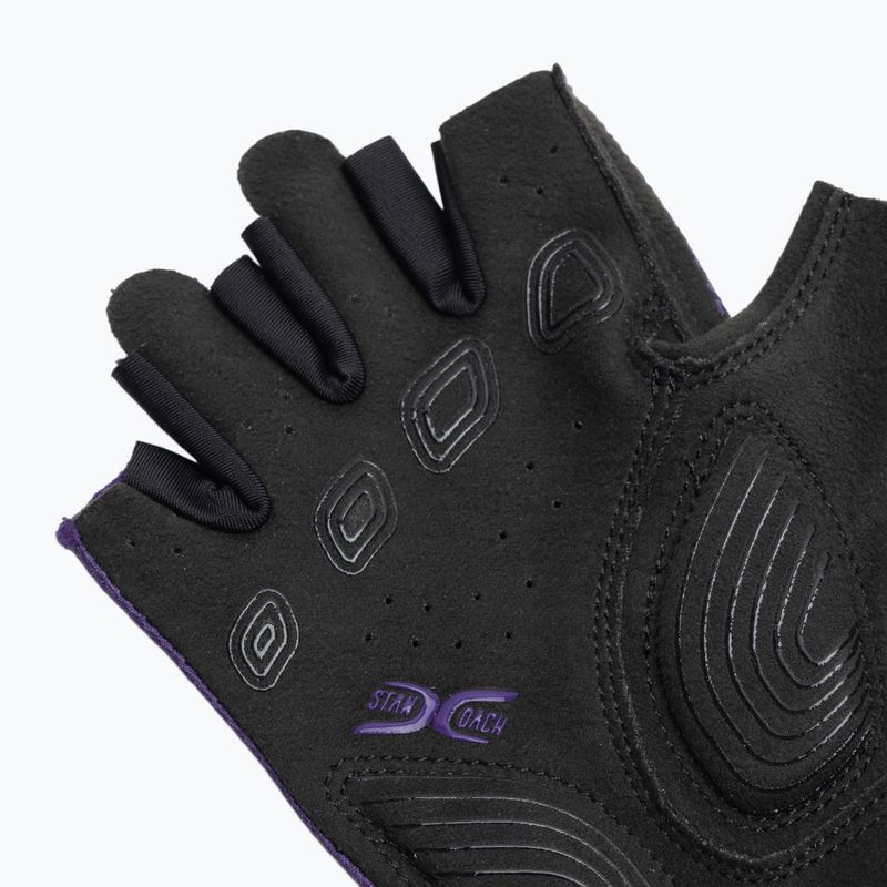 Women's cycling gloves Northwave Active Short Finger dark purple 6