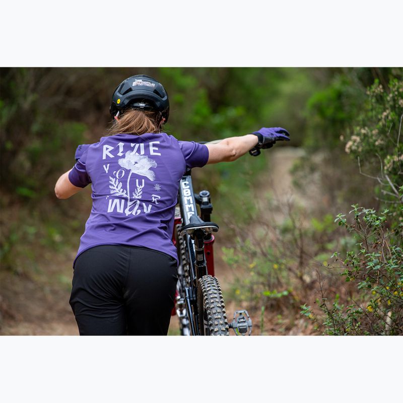 Women's cycling jersey Northwave Xtrail 2 dark purple 6