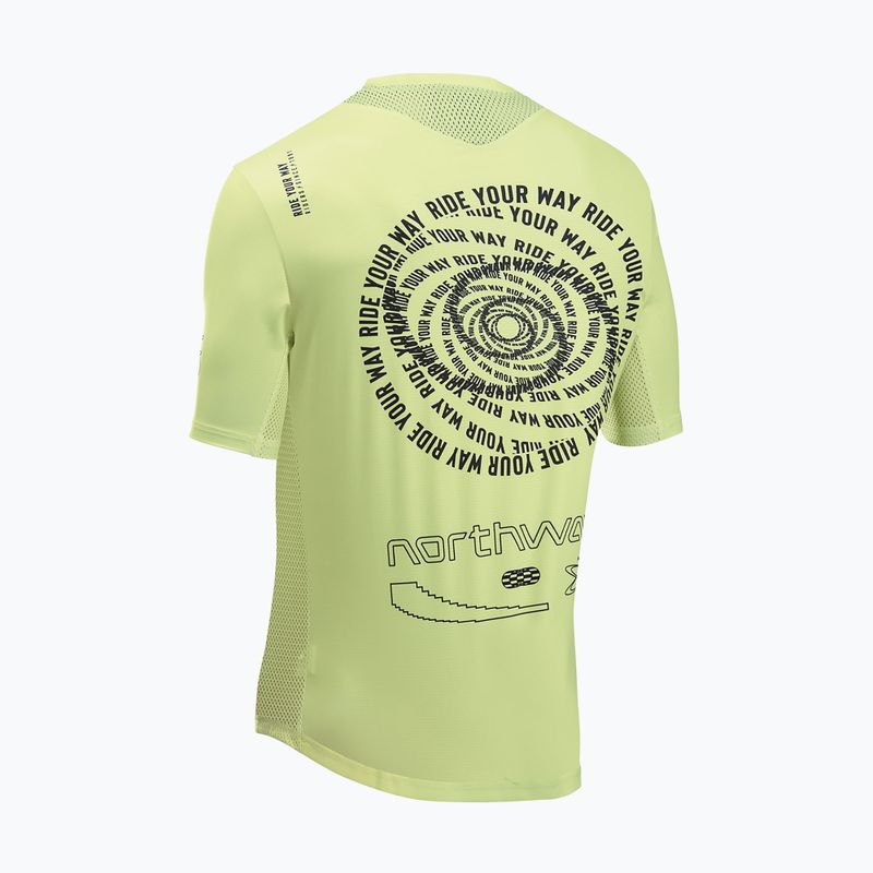 Northwave Edge 2 cool matcha/black men's cycling jersey 2
