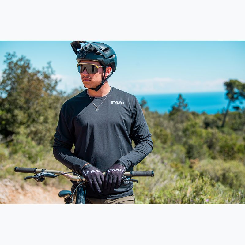 Men's Northwave Xtrail cycling longsleeve black 3