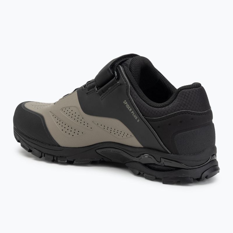 Men's MTB cycling shoes Northwave Spider Plus 3 sand/black 3