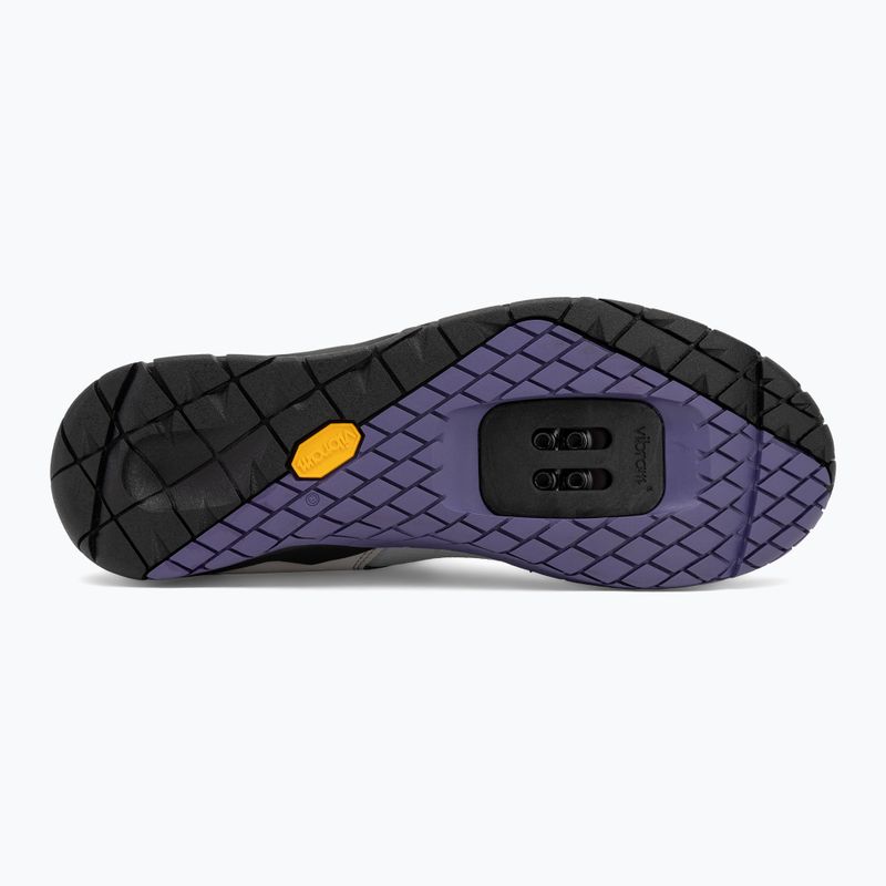 Men's MTB cycling shoes Northwave Overland Plus light grey/dark purple 4