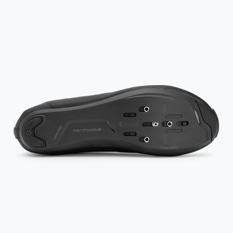 Northwave Revolution black/white men's road shoes 4