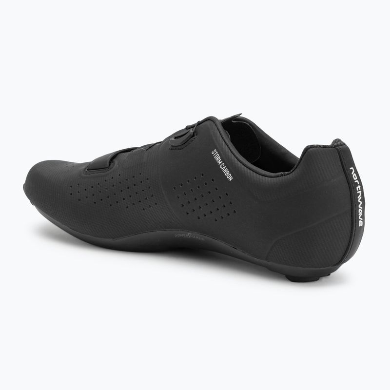 Northwave Storm Carbon black/white men's road shoes 3