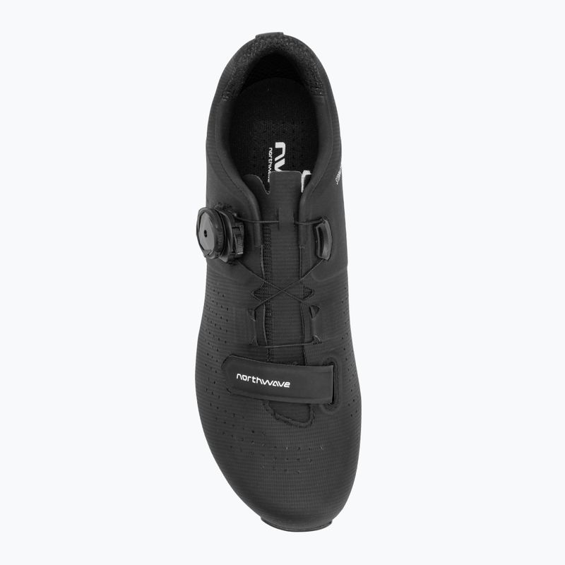 Northwave Storm Carbon black/white men's road shoes 5