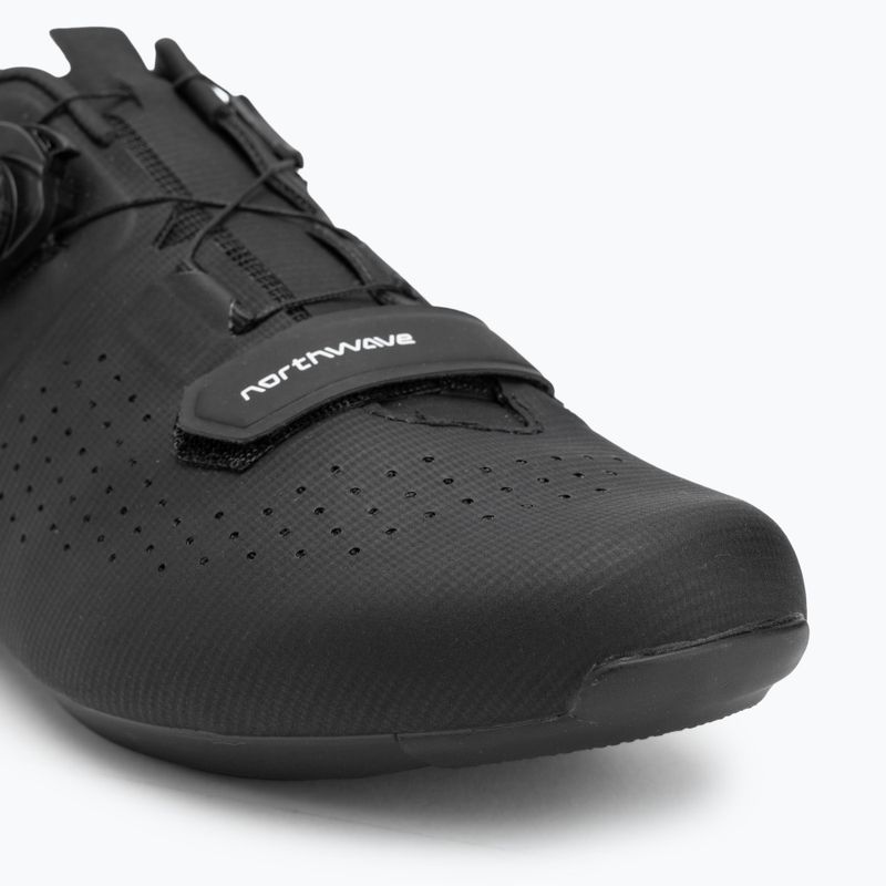 Northwave Storm Carbon black/white men's road shoes 7