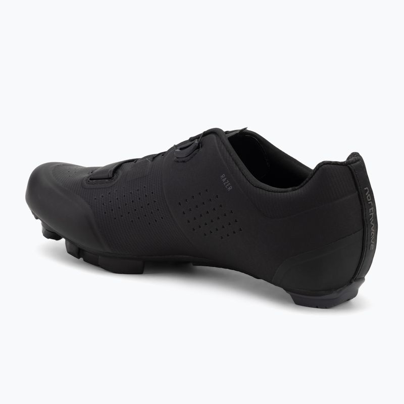 Men's MTB cycling shoes Northwave Razer black 3