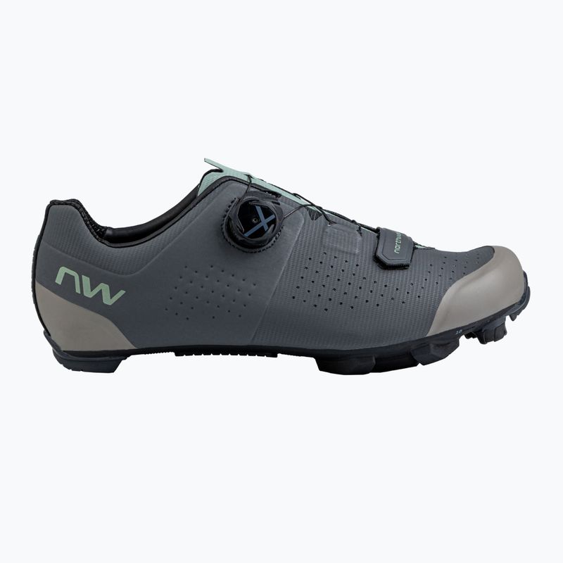 Men's MTB Cycling shoes Northwave Razer dark grey/sage 8