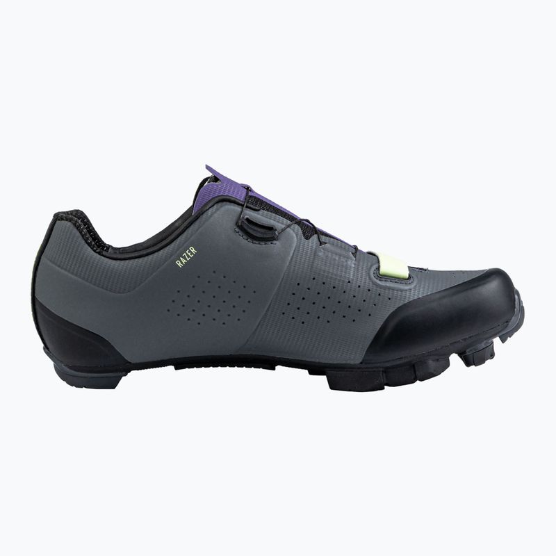 Women's MTB cycling shoes Northwave Razer dark grey/dark purple 2