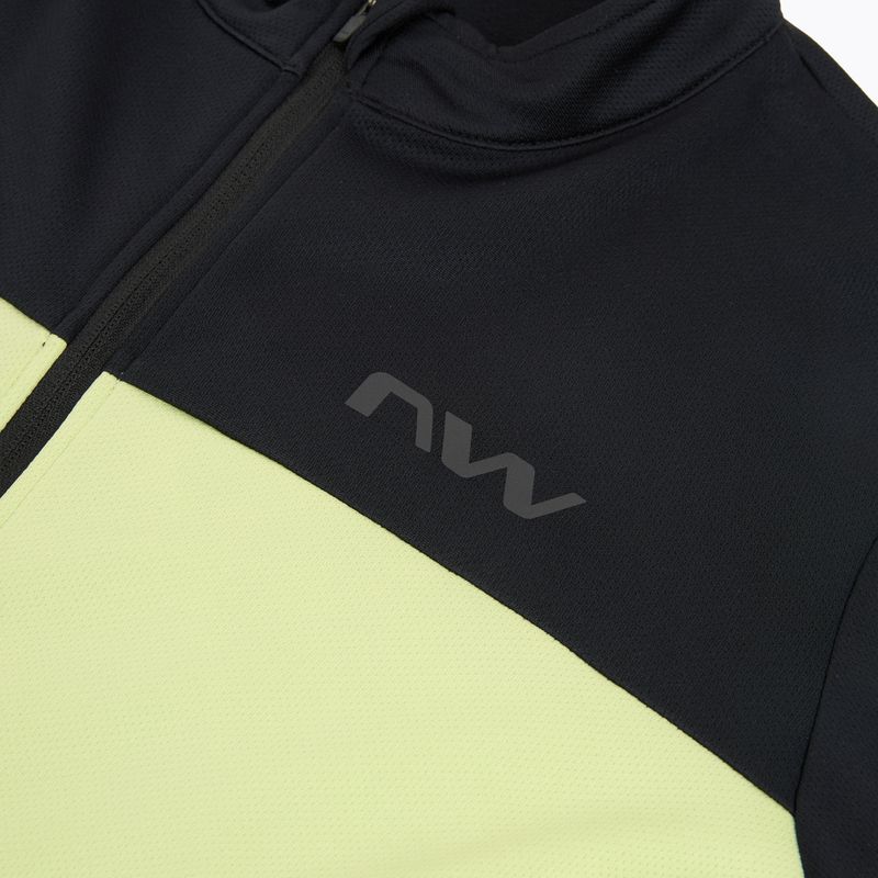 Men's Northwave Force 2 Jersey FZ cool matcha/black cycling sweatshirt 3