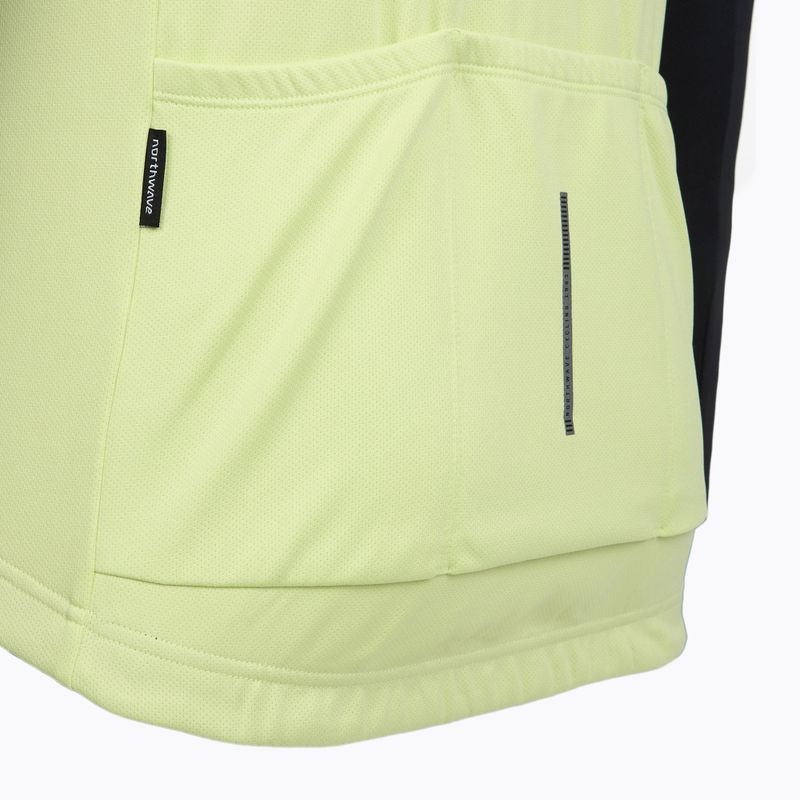 Men's Northwave Force 2 Jersey FZ cool matcha/black cycling sweatshirt 5