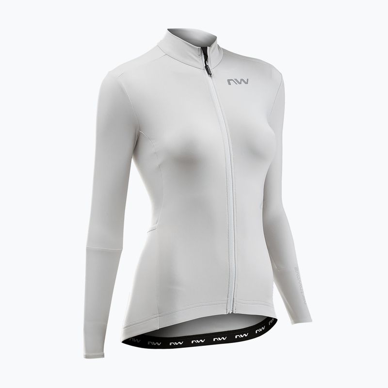 Women's cycling jersey Northwave Fahrenheit Jersey W light grey