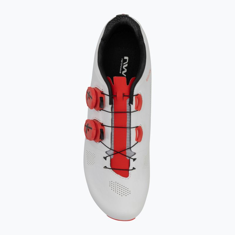 Northwave Revolution men's road shoes white/red fluo 5