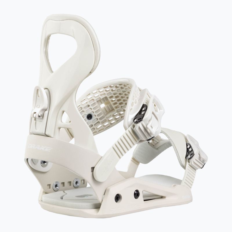 Women's snowboard bindings Drake Queen W off white 3