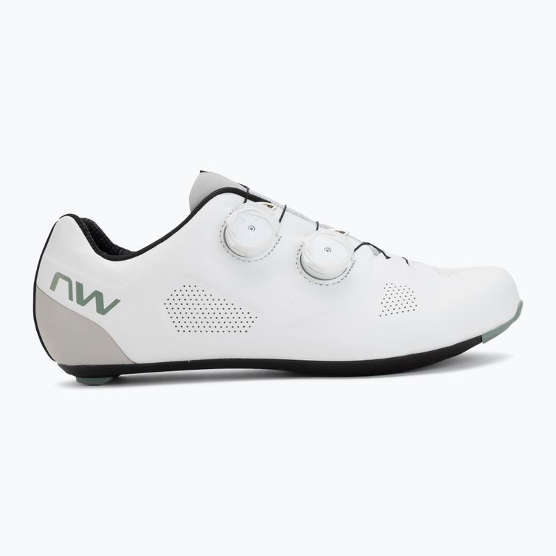 Men's road shoes Northwave Revolution white/light grey 2