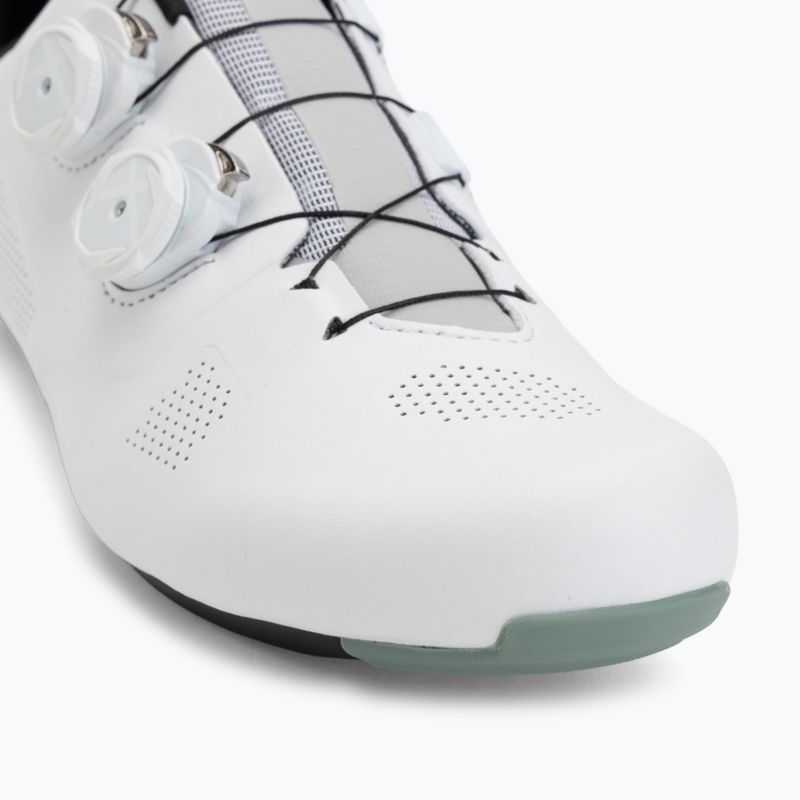 Men's road shoes Northwave Revolution white/light grey 7