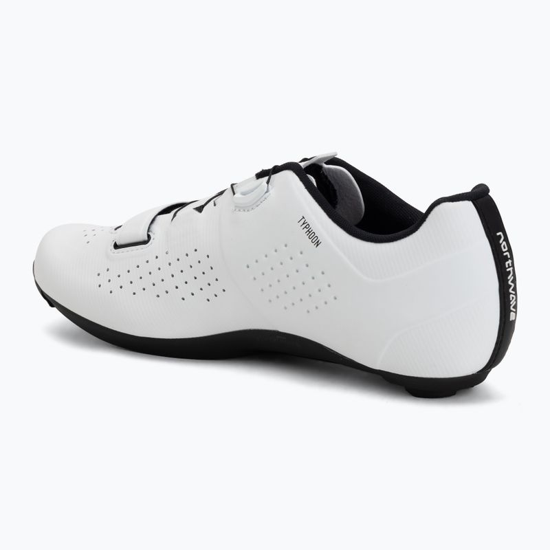 Men's road shoes Northwave Typhoon white 3