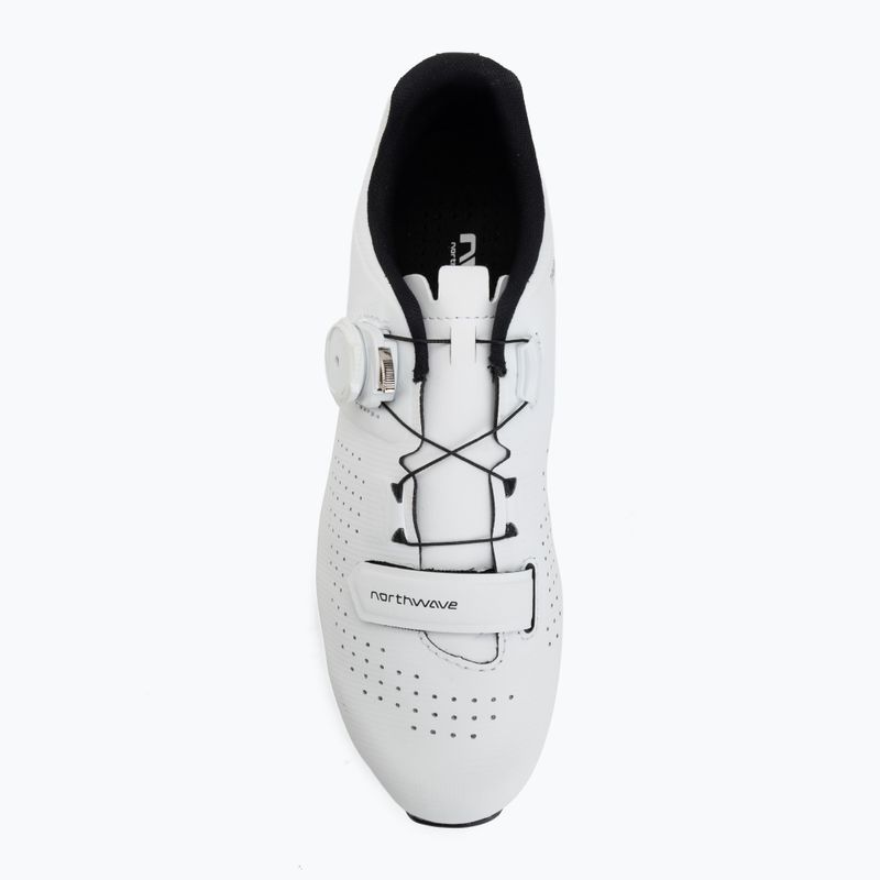Men's road shoes Northwave Typhoon white 5