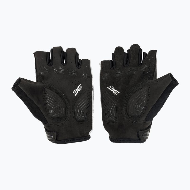 Men's cycling gloves Northwave Active Max Short Finger light grey 3