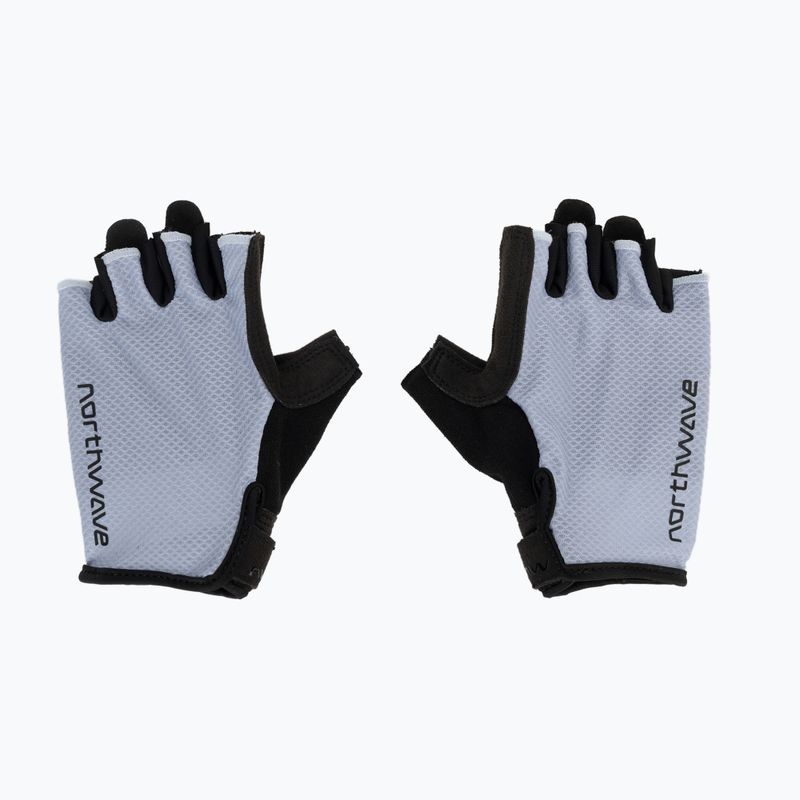 Women's cycling gloves Northwave Active Max Short Finger ice grey 2