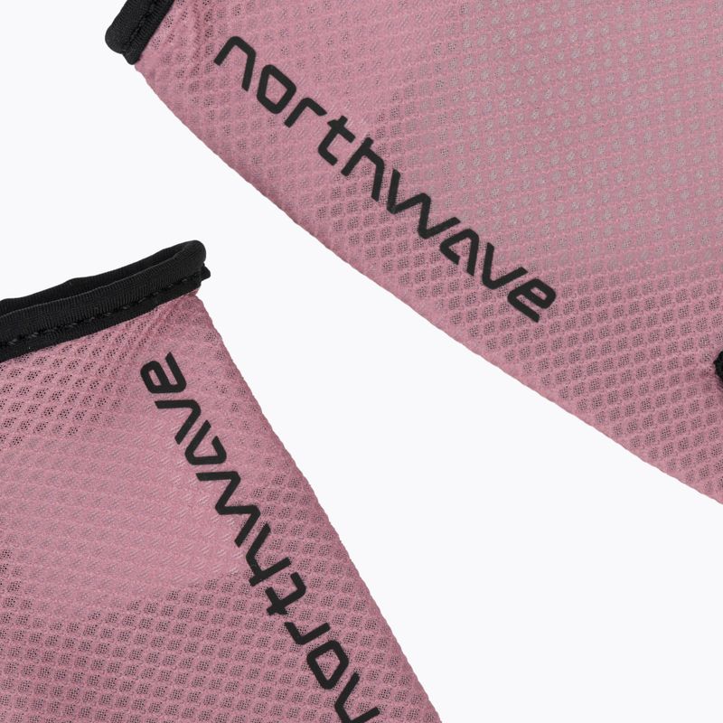 Women's cycling gloves Northwave Active Max Short Finger dusty malva 5